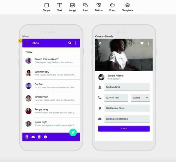 Video of Image demonstrating that you can upload a screenshot and Uizard will apply the screenshot style to your project automatically.